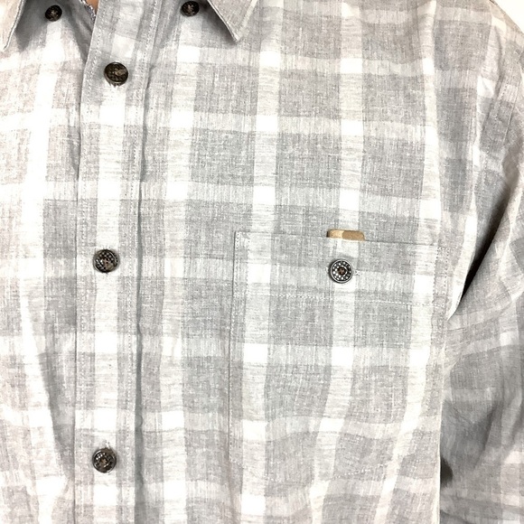 𝅺ted BAKER PLAID BUTTON DOWN SHIRT - Picture 3 of 11